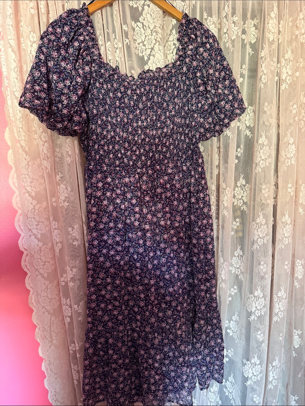 NWT! LC Lauren Conrad Midi Floral Dress